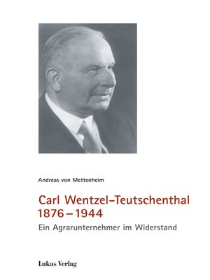 cover image of Carl Wentzel-Teutschenthal 1876-1944